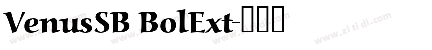VenusSB BolExt字体转换